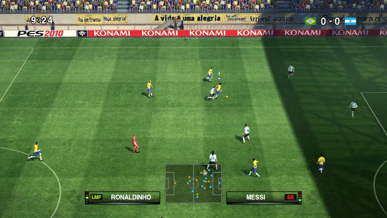 PES 2010 (PC) - Brazil vs Argentina