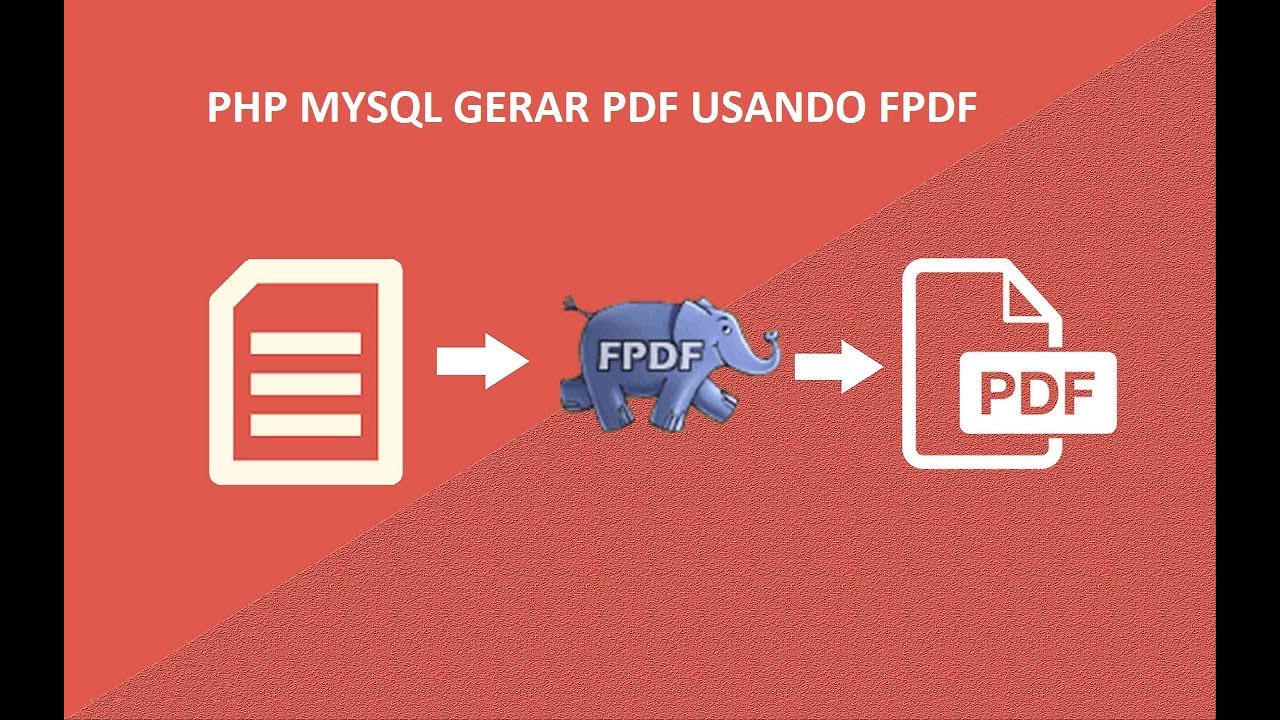 Enviar relatório de pesquisa php + mysql para pagina em pdf com FPDF