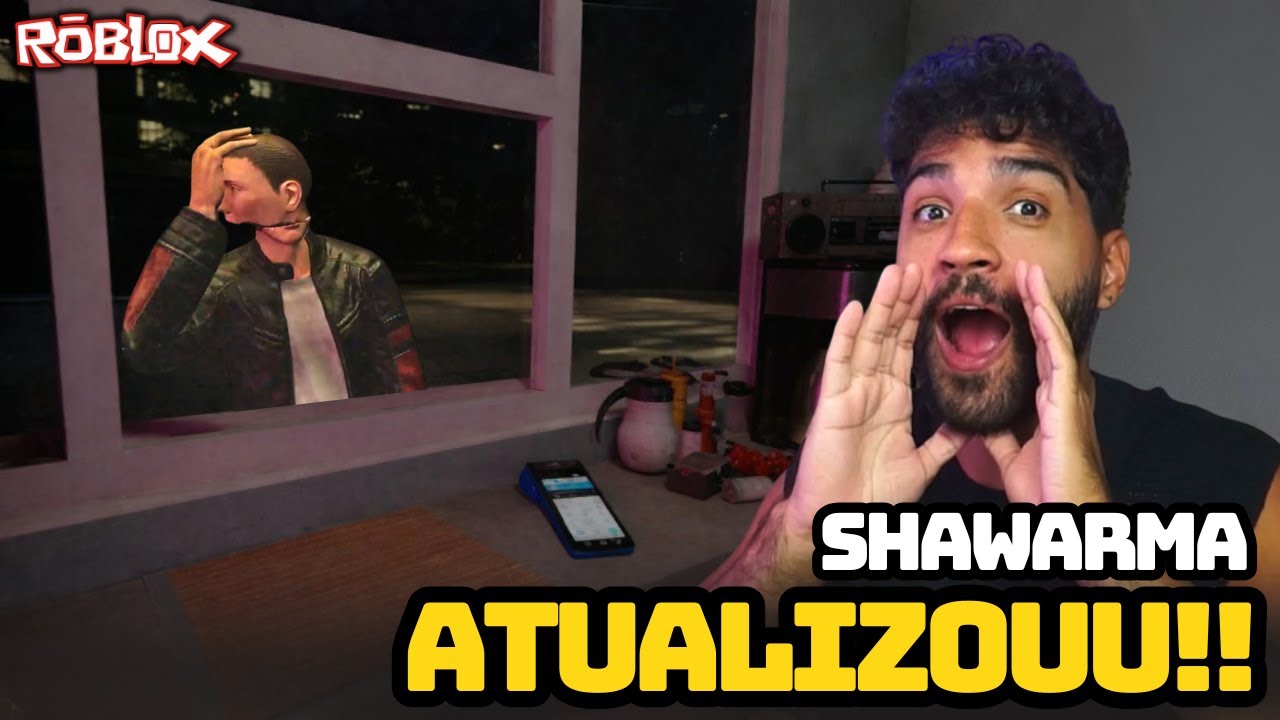 ATUALIZAÇÃO DO QUIOSQUE SHAWARMA CHEGOU!! | ROBLOX
