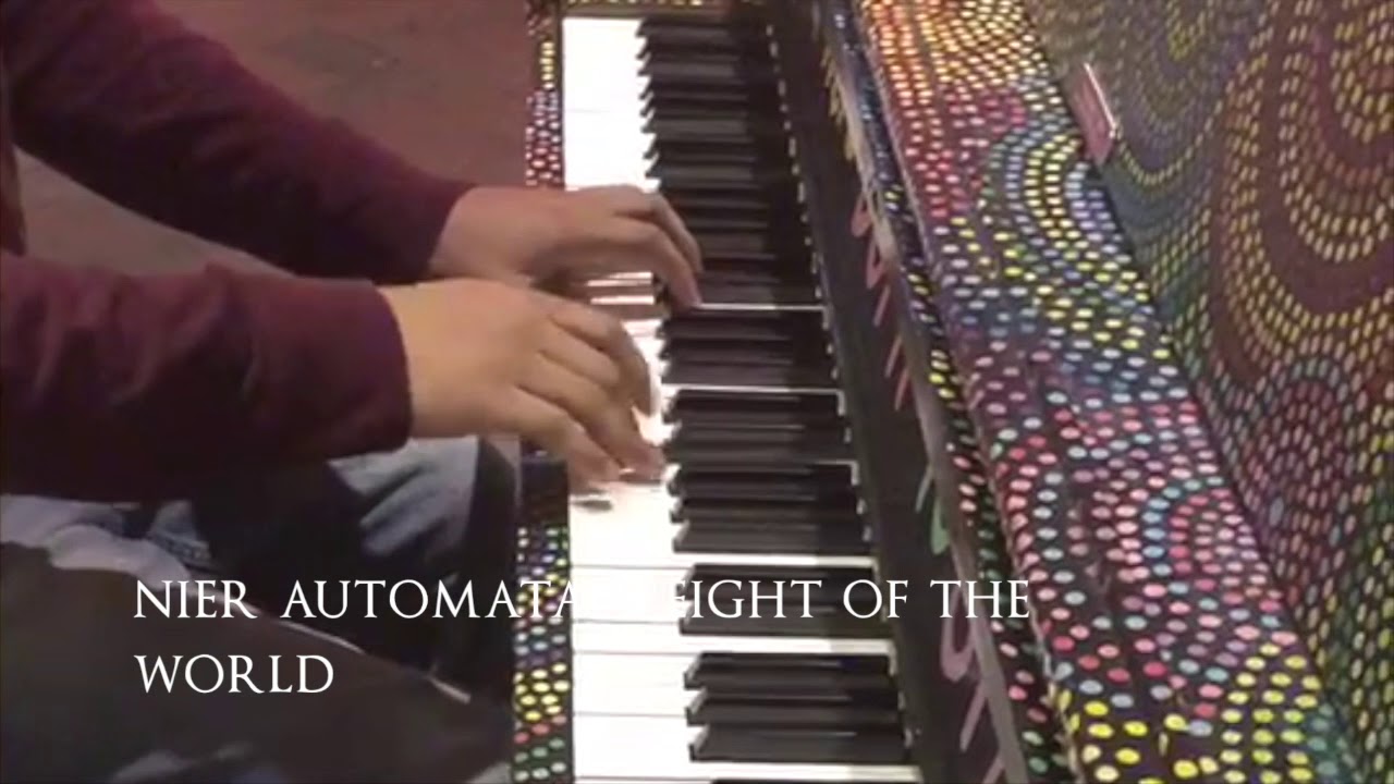 Impromptu Video Game Piano Medley on Public Piano
