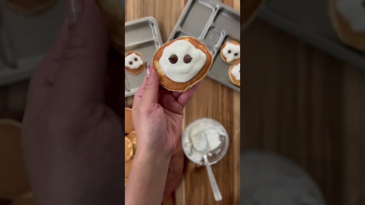 Breakfast Ideas for Kids | Ghost Pancakes 👻🥞