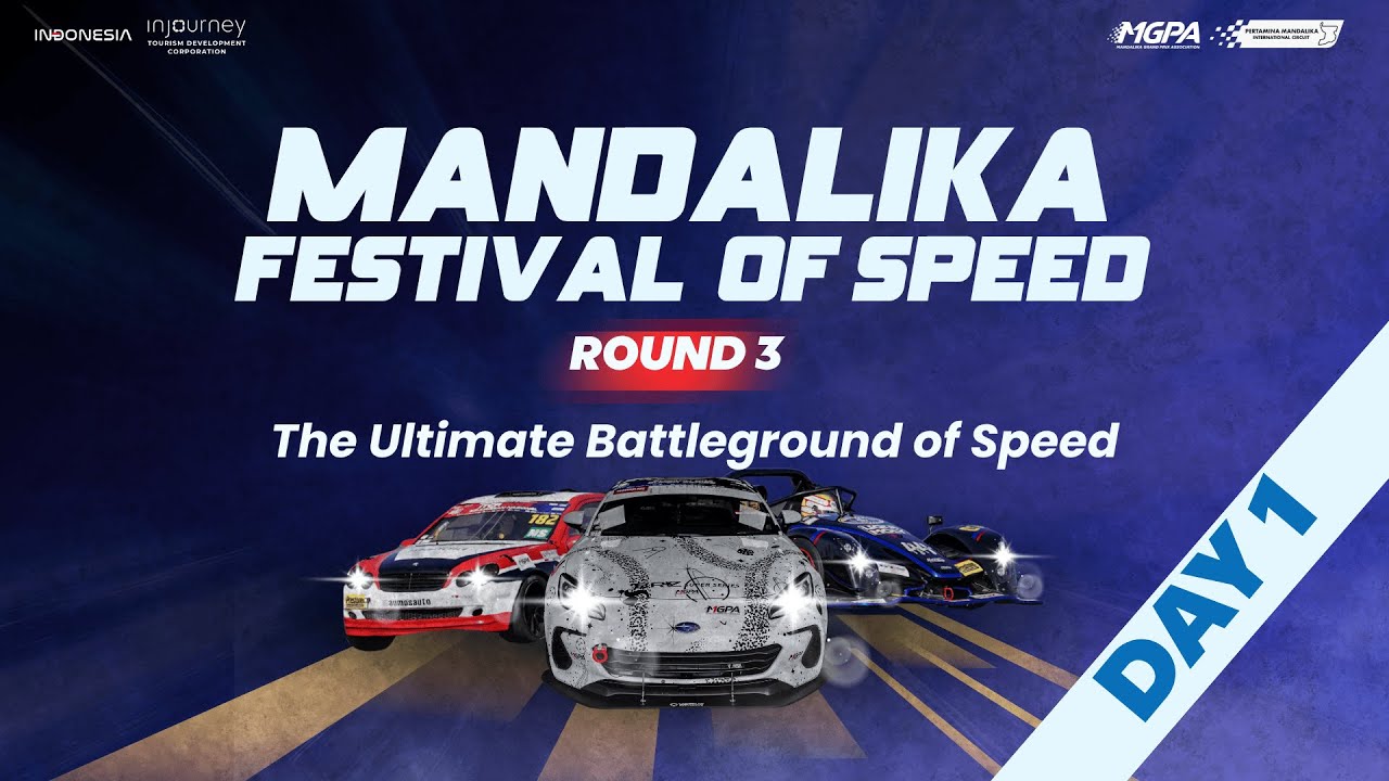 [🔴LIVE] Mandalika Festival of Speed (MFoS) 2025 Round 3 - Day 1