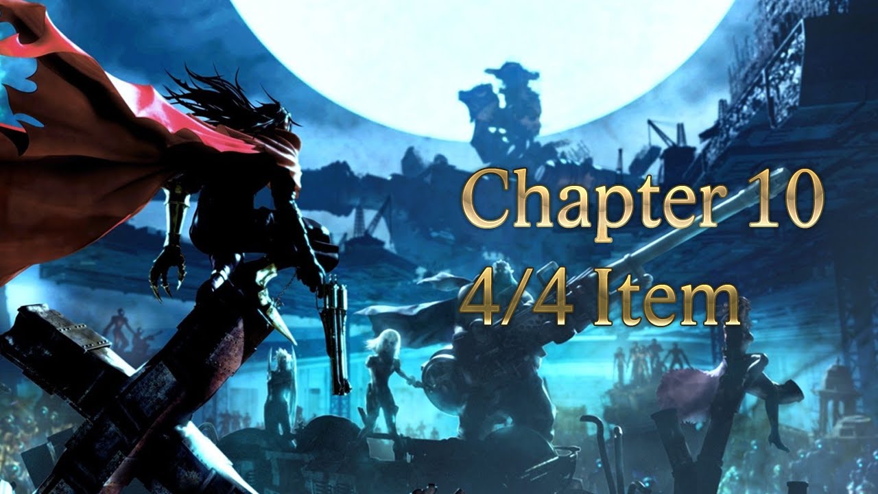 Final Fantasy 7 Dirge Of Cerberus : Getting all item ( Chapter 10 Puzzle ) Lucky S Barrel & Bayonet