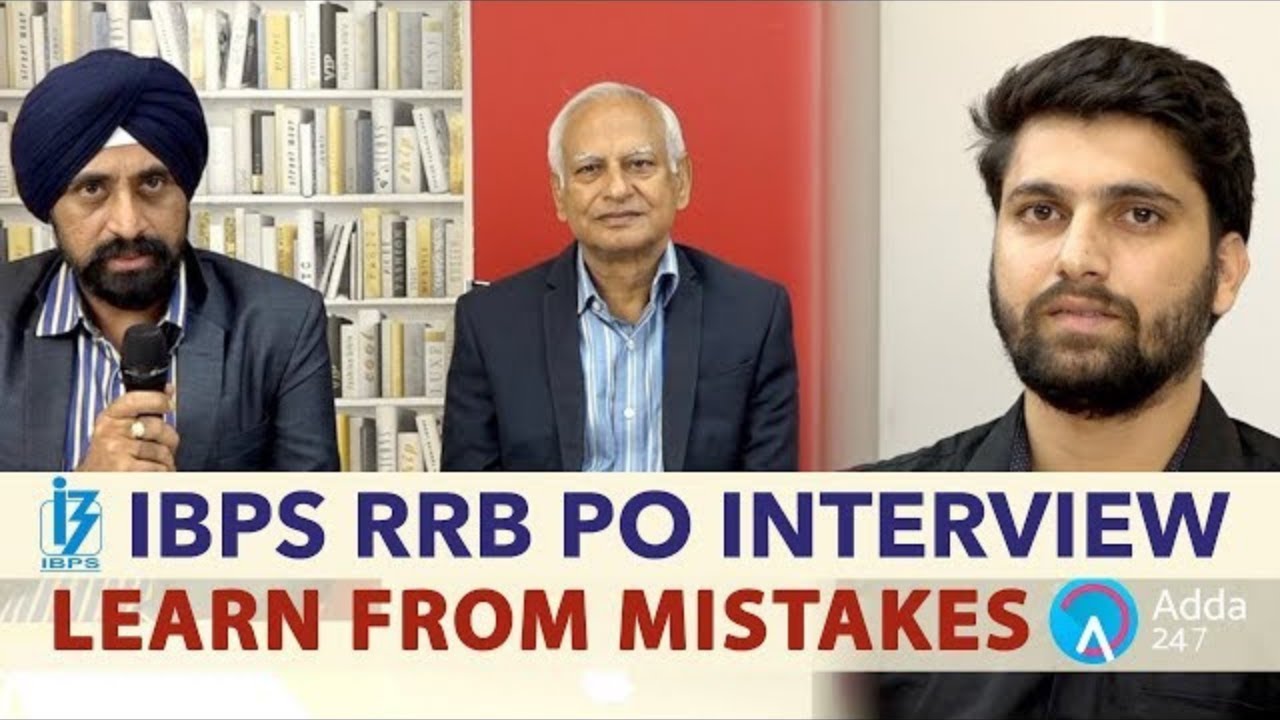 Learn From Mistakes | IBPS RRB PO 2018 | Mock Interview Session