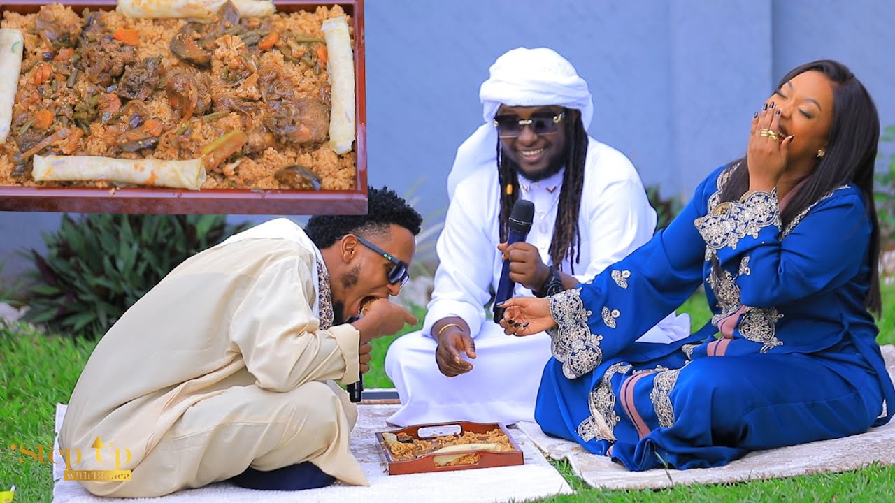 Bianca , Mc Buryohe na DJ Tricky baramucuze kuri EID asigara arira ayo kwarika 😩😭😭😂🤣😂🤣🤣