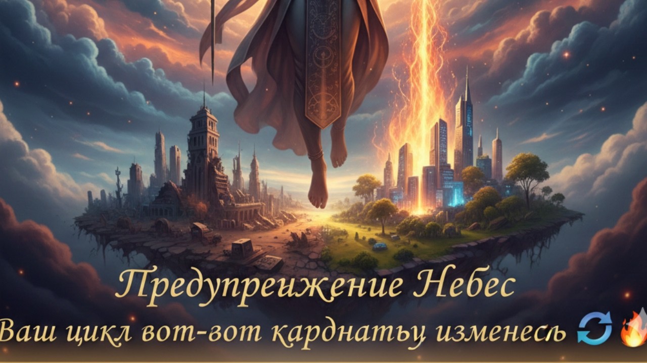 Предупреждение с небес: ваш цикл вот-вот резко изменится 🔄🔥