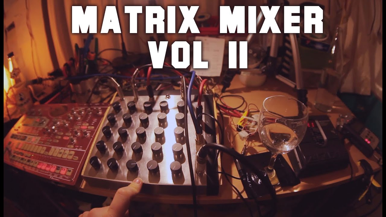How to play a Crystal Glass without hands: Matrix Mixer VOL 2