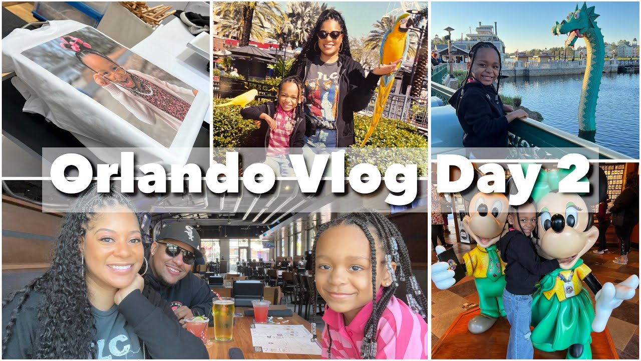 Orlando Vlog: Lunch In Icon Park | Hanging Out In Disney Springs | $25 Custom Shirt From Uniqlo