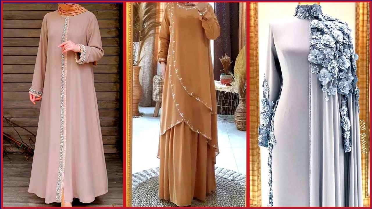 Beautiful and Stylish Womens Fancy Designer Abaya Design Ideas 2025