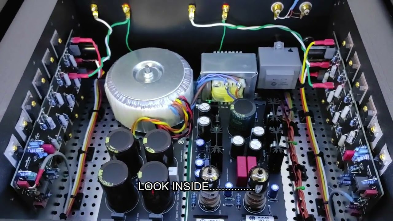 Hybrid amplifier Audio Research inspiration !!