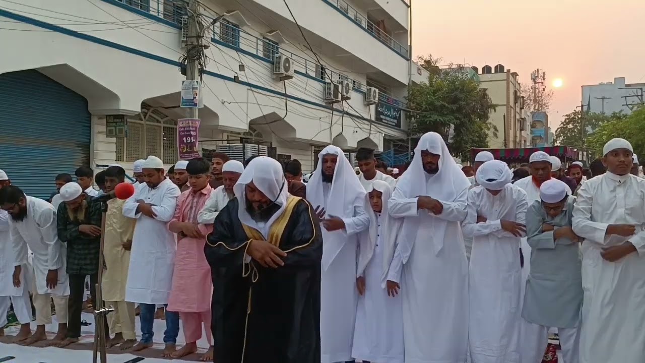 Namaz-e-eidul FITAR(نماز عیدالفطر )31/3/2025 Shaikh abulwafa Madni masjid-e-tauheed borabanda