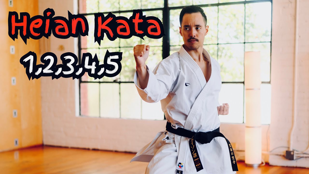 ALL 5 HEIAN KATA SHOTOKAN KARATE 🥋⛩️