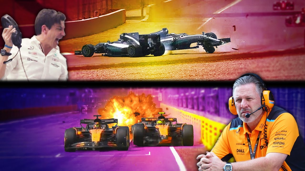 When F1 Teammates Crash