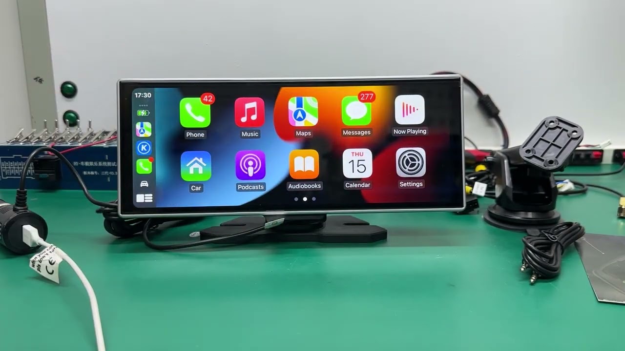 Gerllish 11.26 inch CarPlay Android Auto Car Radio Multimedia Video Player IPS Touch Screen
