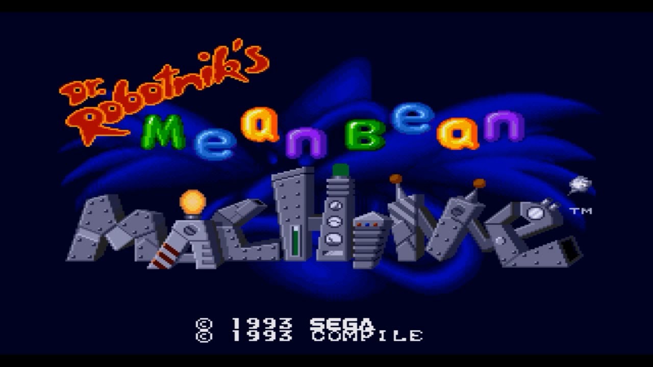 Dr. Robotnik's Mean Bean Machine (SEGA Genesis) [HD 60FPS]