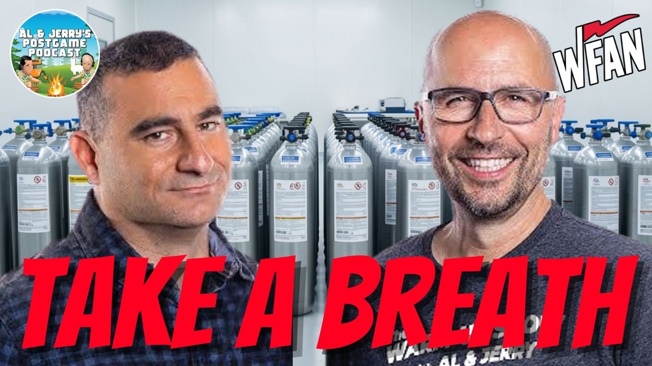 Is There a Proper Way to Breathe??? | Al & Jerry's Postgame Podcast