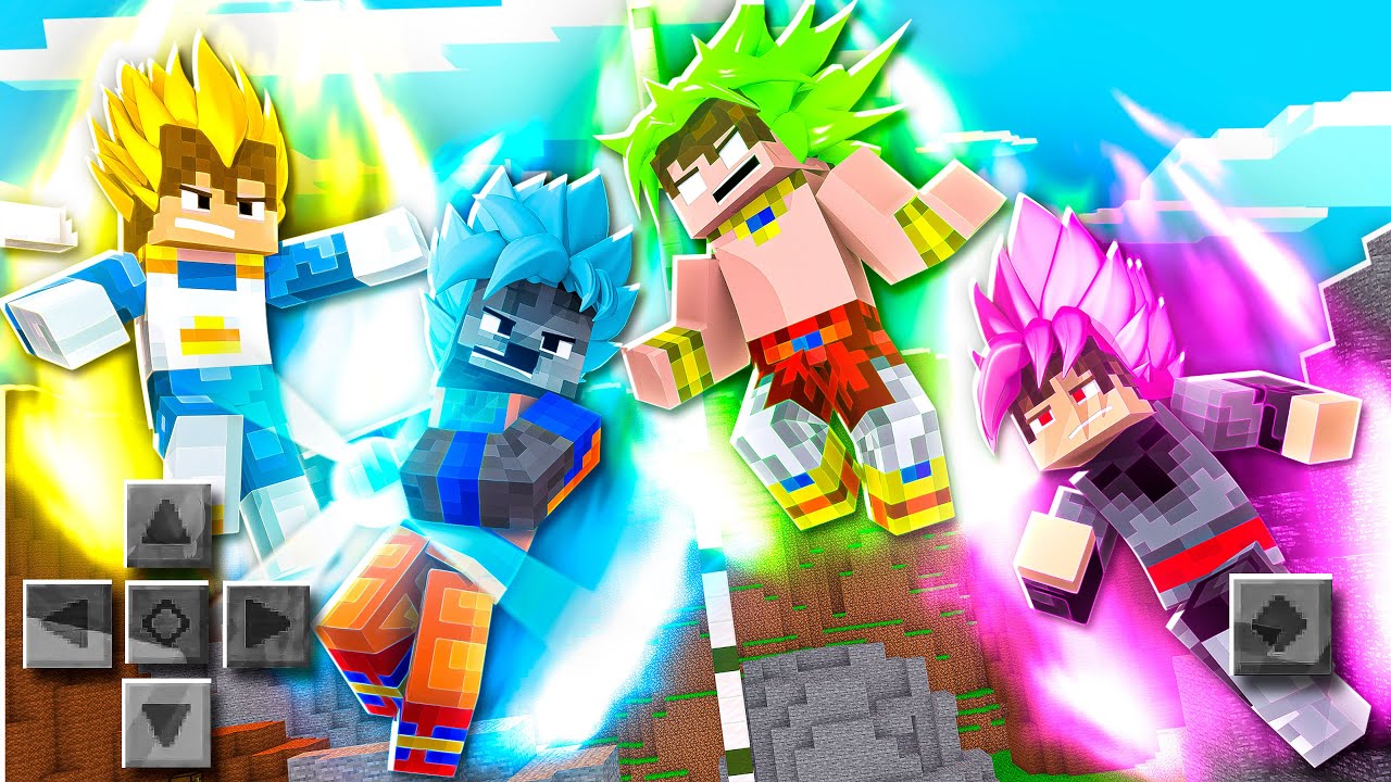 Minecraft PE - DRAGON BALL C #1 - VIRAMOS O GOKU NA NOVA ADDON DE DRAGON BALL!! NOVA SÉRIE??