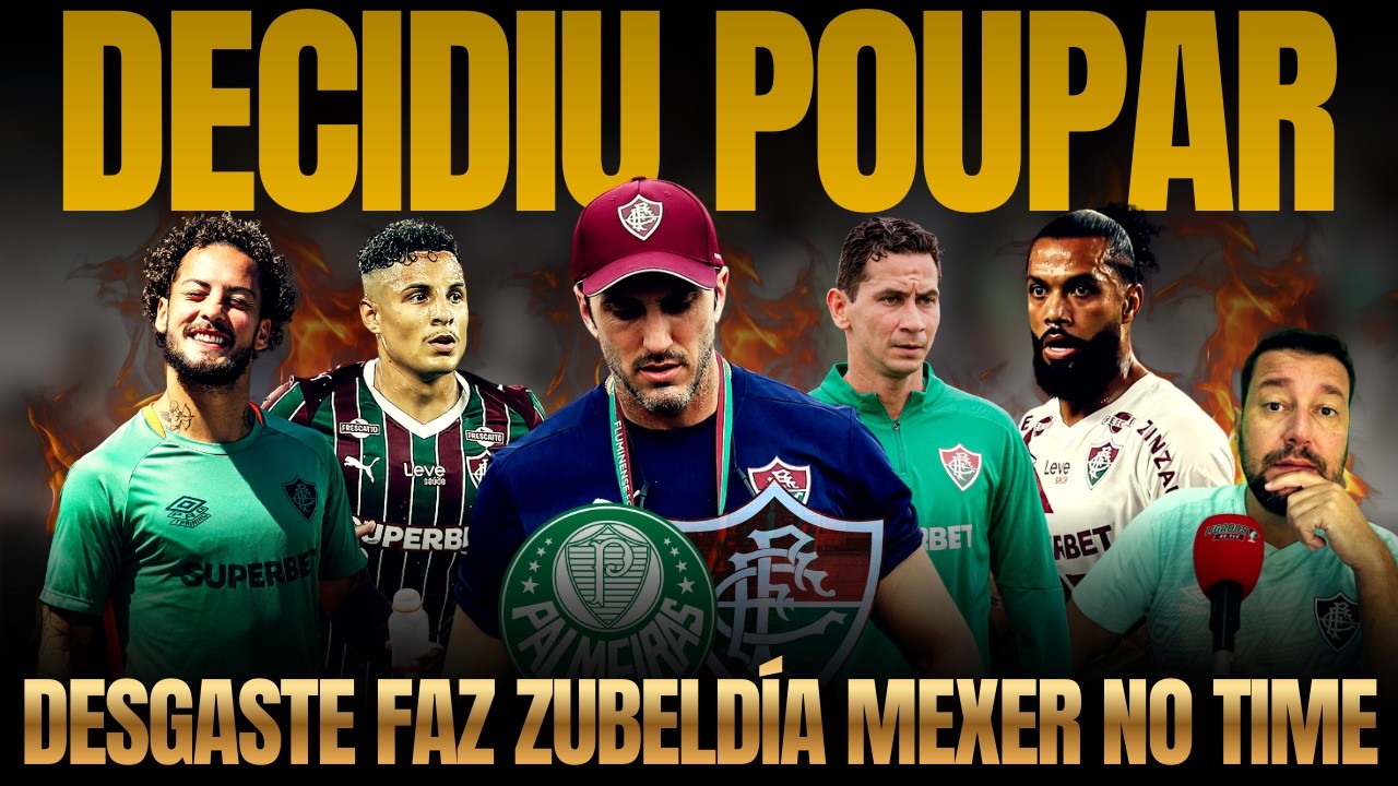 🚨MUDOU TUDO. FLU DECIDE PRESERVAR TITULARES CONTRA O PALMEIRAS. HÉRCULE DE VOLTA. LEZCANO JÁ SE FOI.