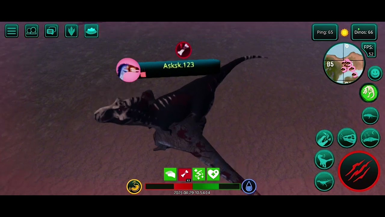 Pvp de rex (the cursed isle)