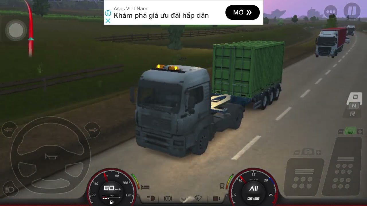 Hành trình từ stuttgart đến munich trong trucker of europe 3