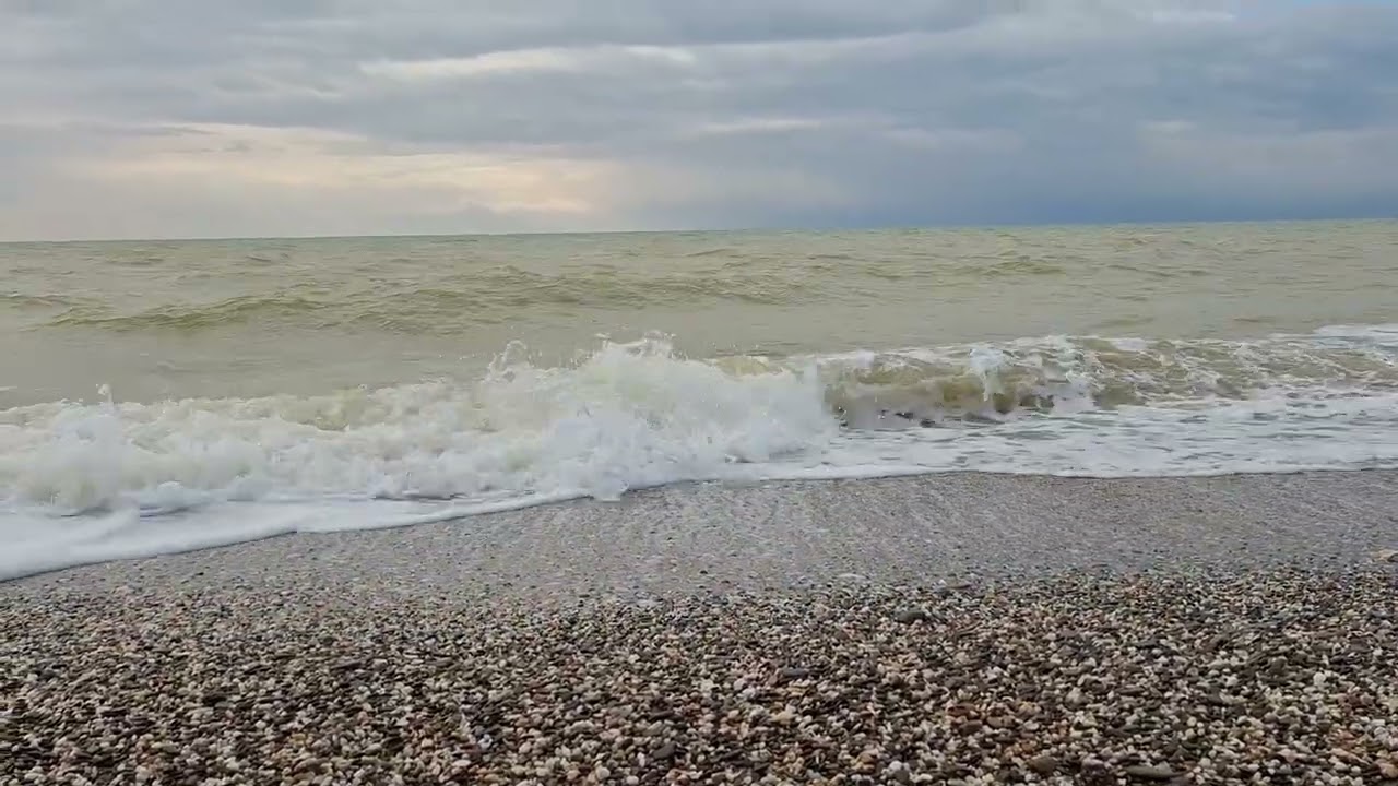 Пляж черного моря 14.01.26г.