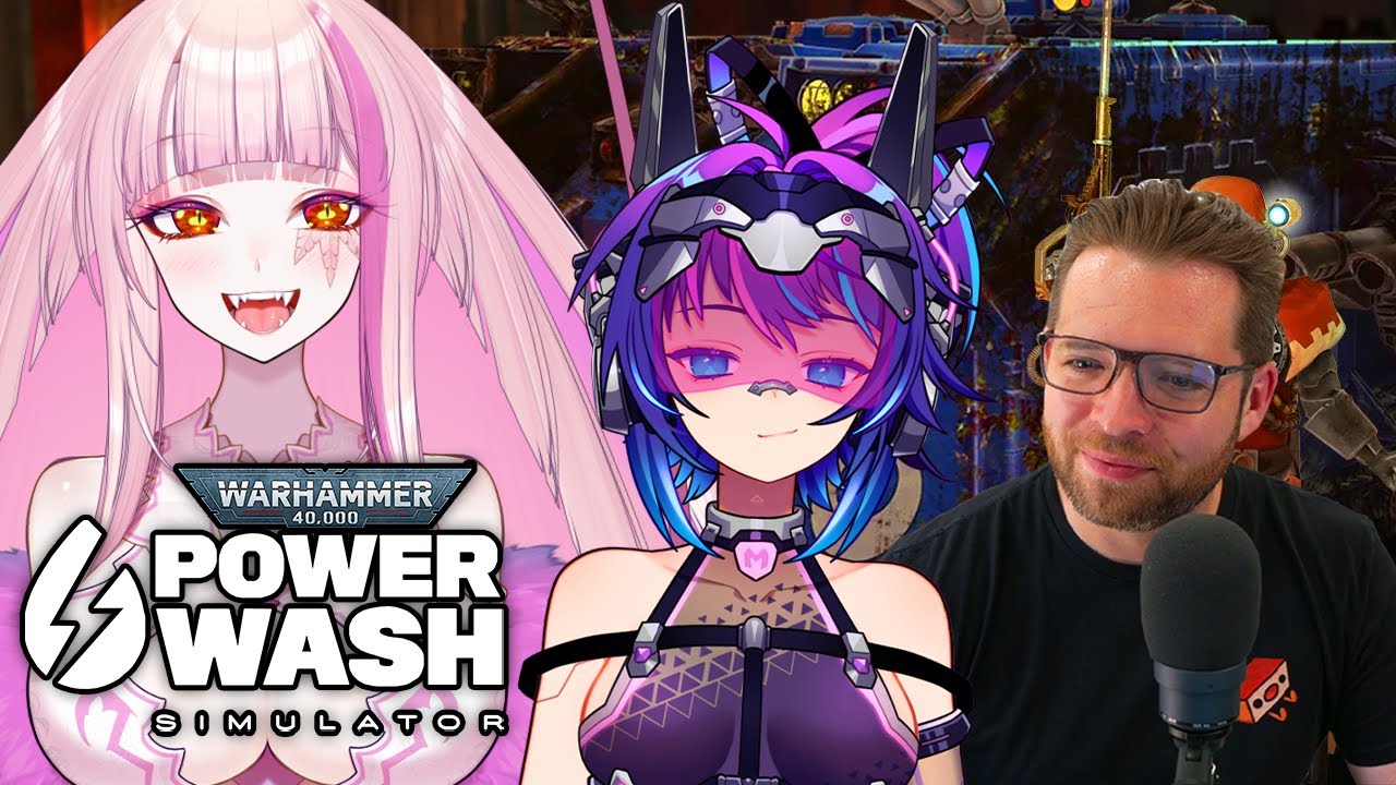 This Collab Went Exactly As Expected! Powerwash Simulator: Warhammer DLC ft. Bricky & ProjektMelody