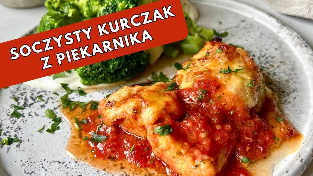 PIECZONY KURCZAK Z MOZZARELLĄ | Przepis na pyszny obiad w stylu keto i low carb