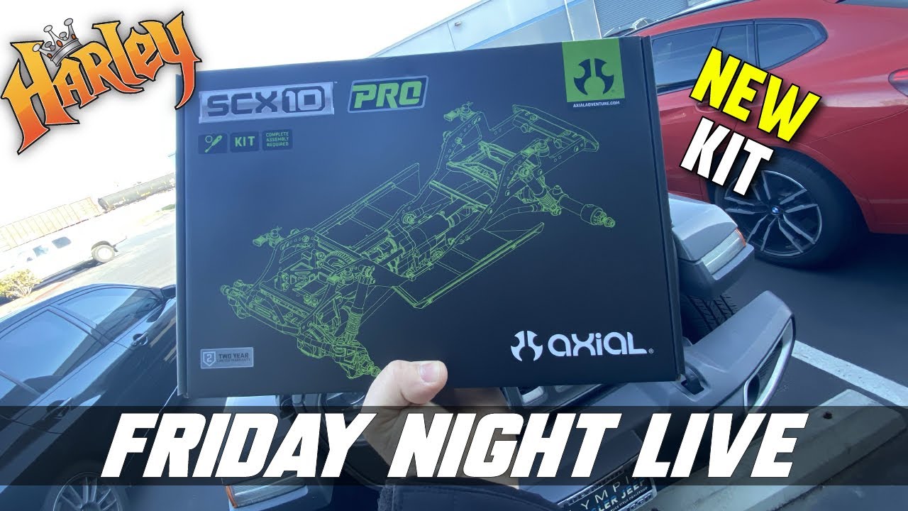 Axial SCX10 Pro Live Build - Friday Night Live