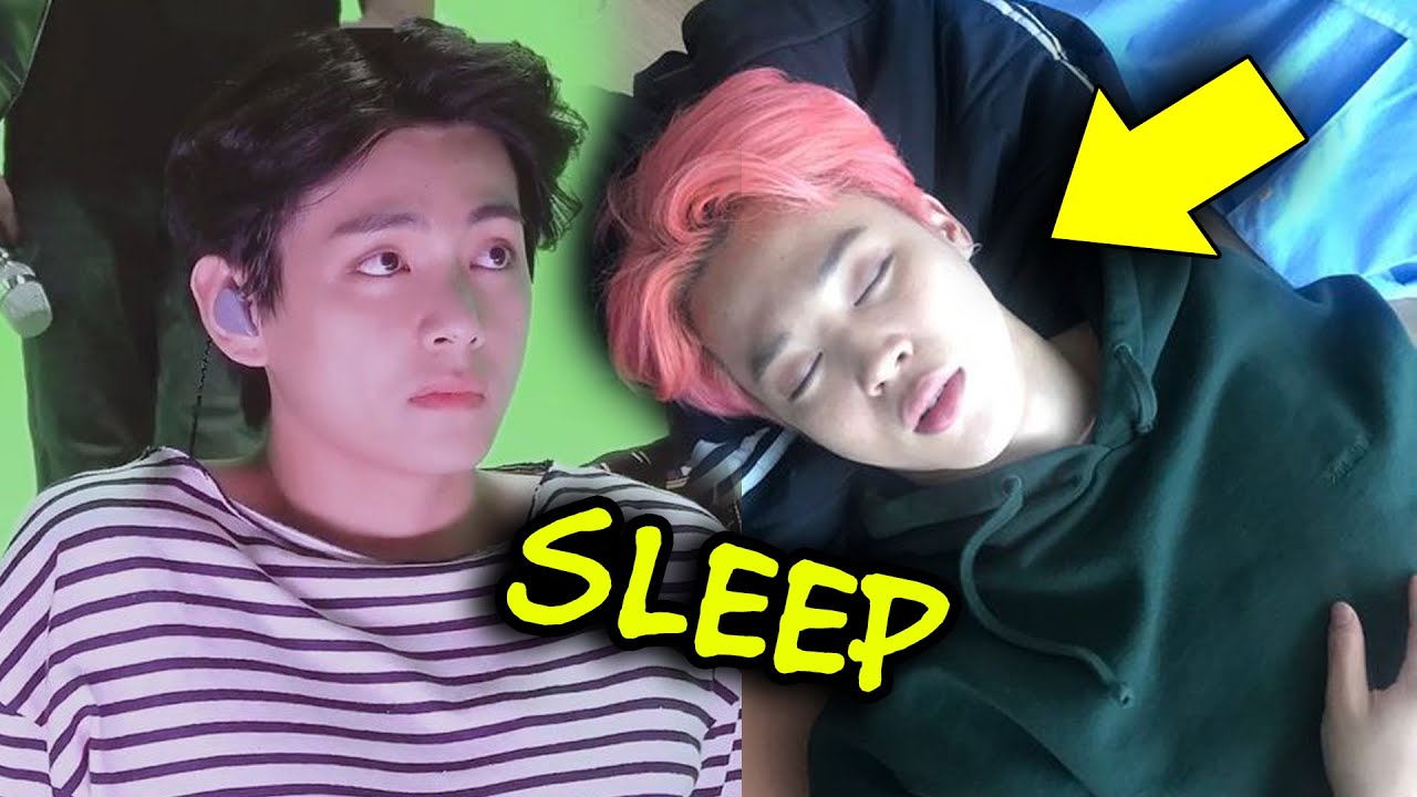 When BTS Sleep Together (funny moments)