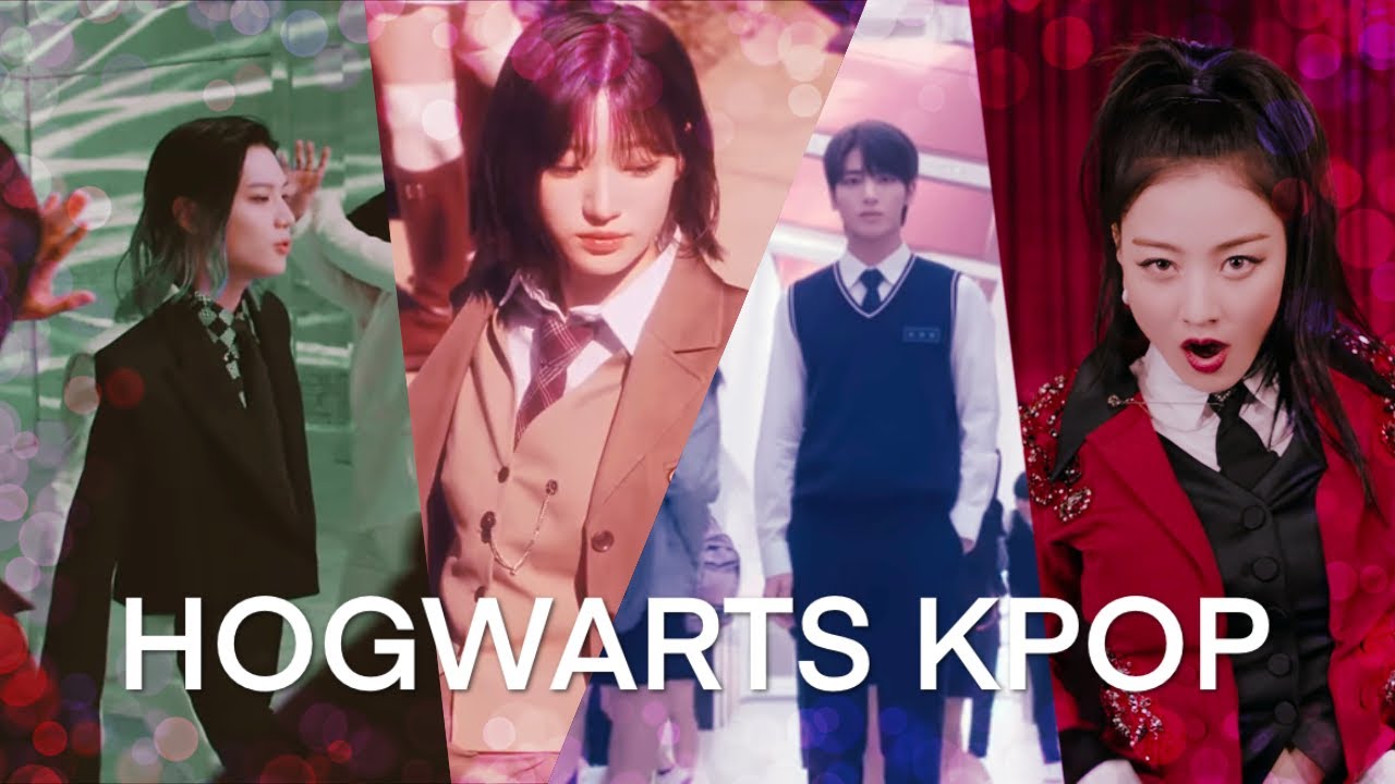 Kpop songs as Hogwarts Houses of Harry Potter
