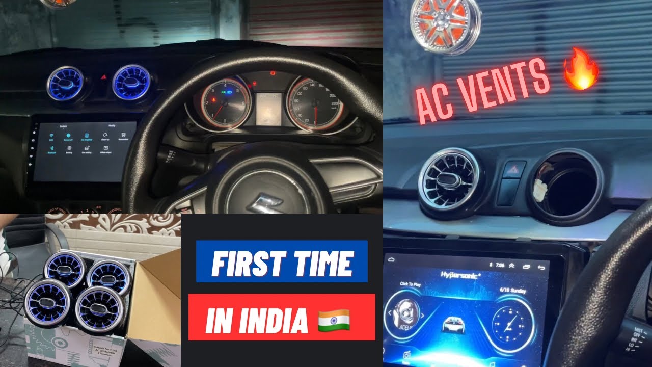 AMG STYLE AC VENTS IN MARUTI SUZUKI SWIFT 🔥 || *FIRST TIME ON YOUTUBE*