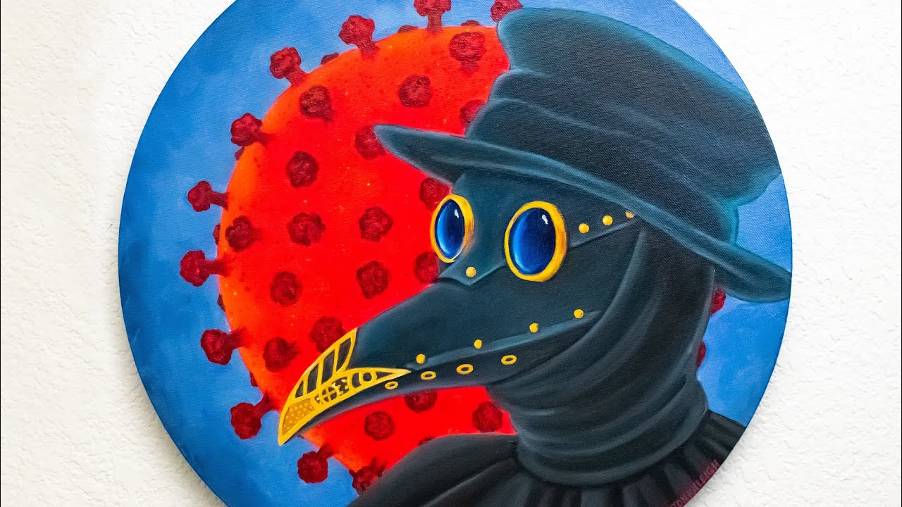 New Plague Doctor Painting Kicking Off 2021