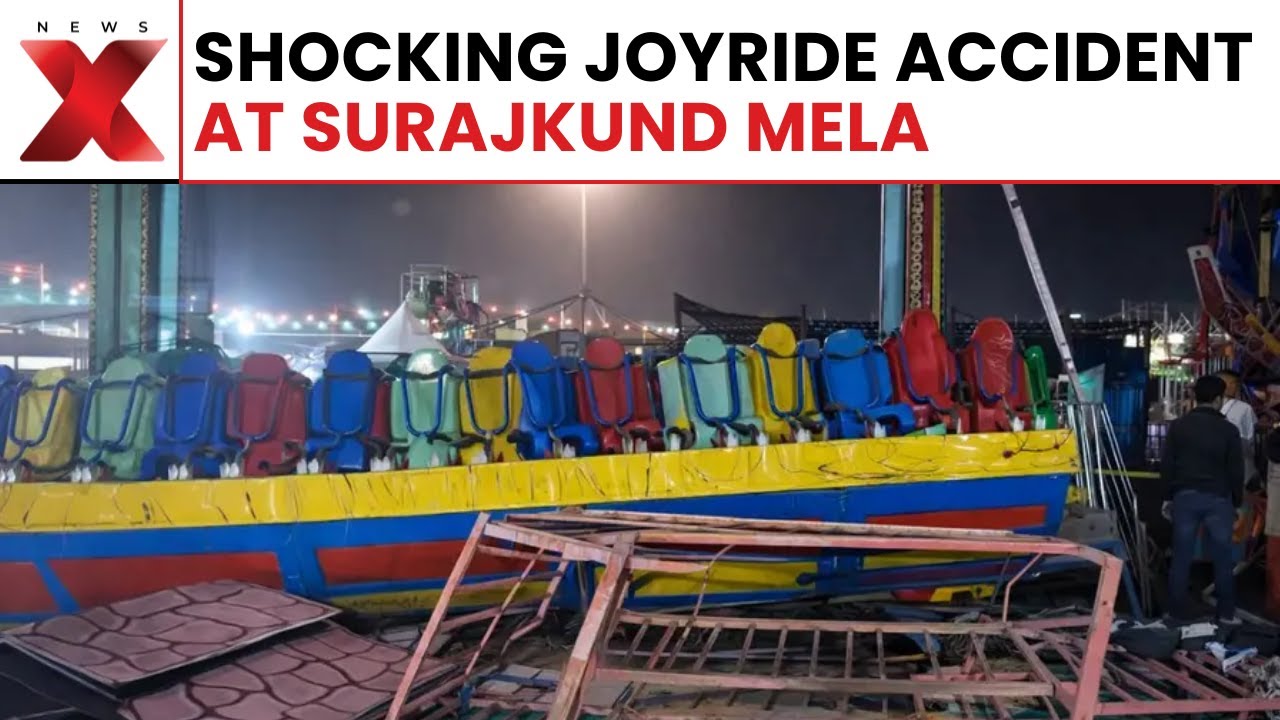 Surajkund Mela Joyride Collapse: Haryana Minister Confirms One Death, 12 Injured