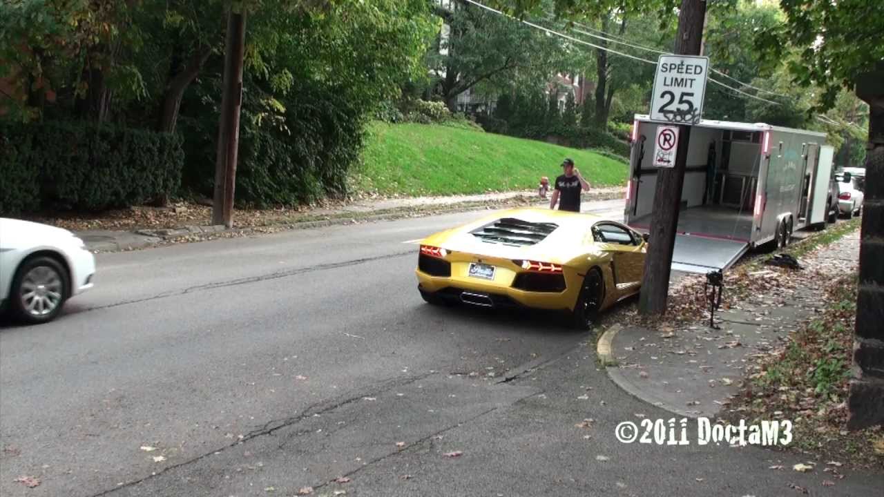 My Lamborghini LP700-4 Aventador Delivery Short