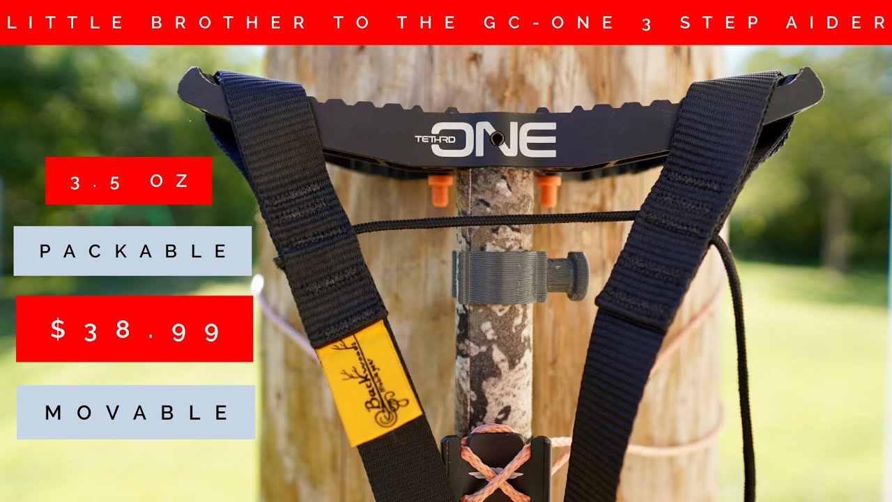 Tethrd One Sticks and Backwoods Mobile Gear GC-Single Step Aider