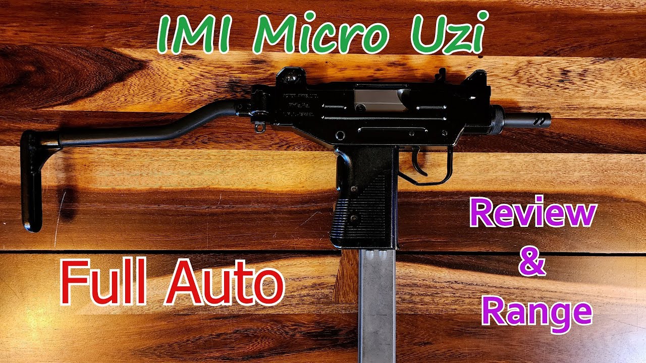 Full Auto IMI Micro Uzi, Tabletop Review & Range