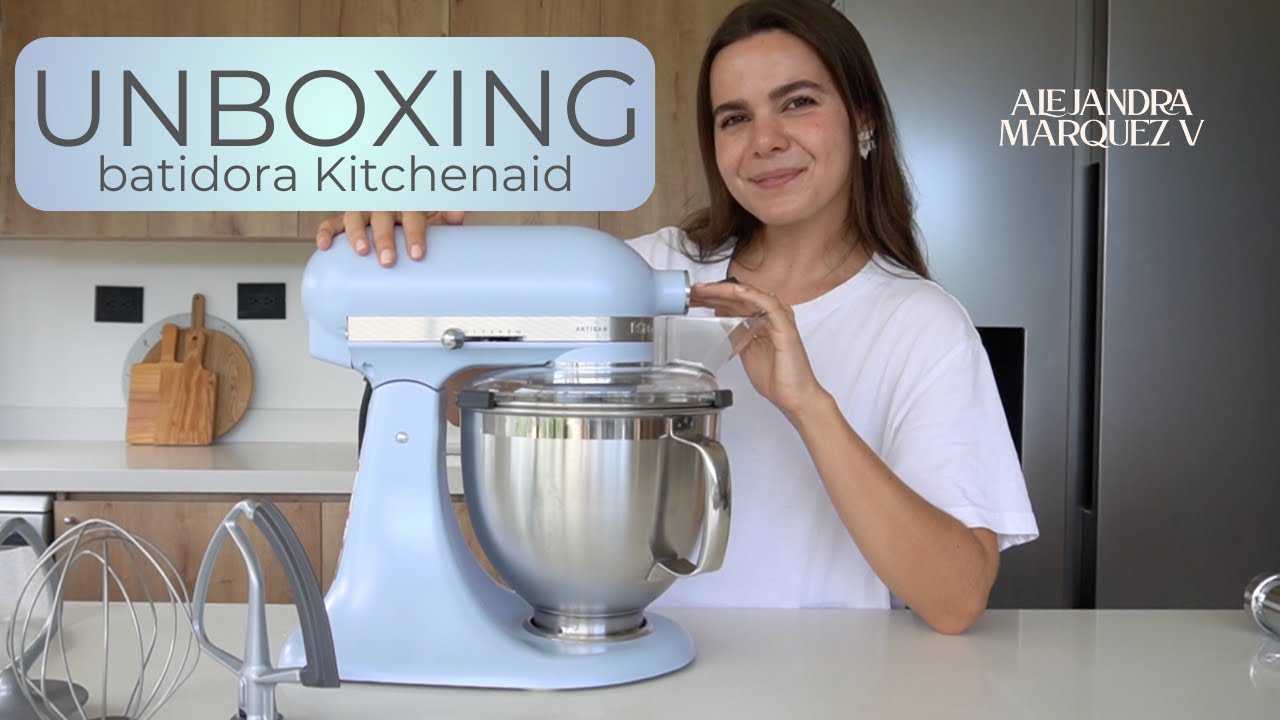 UNBOXING: Batidora Kitchenaid Artisan Blue Salt