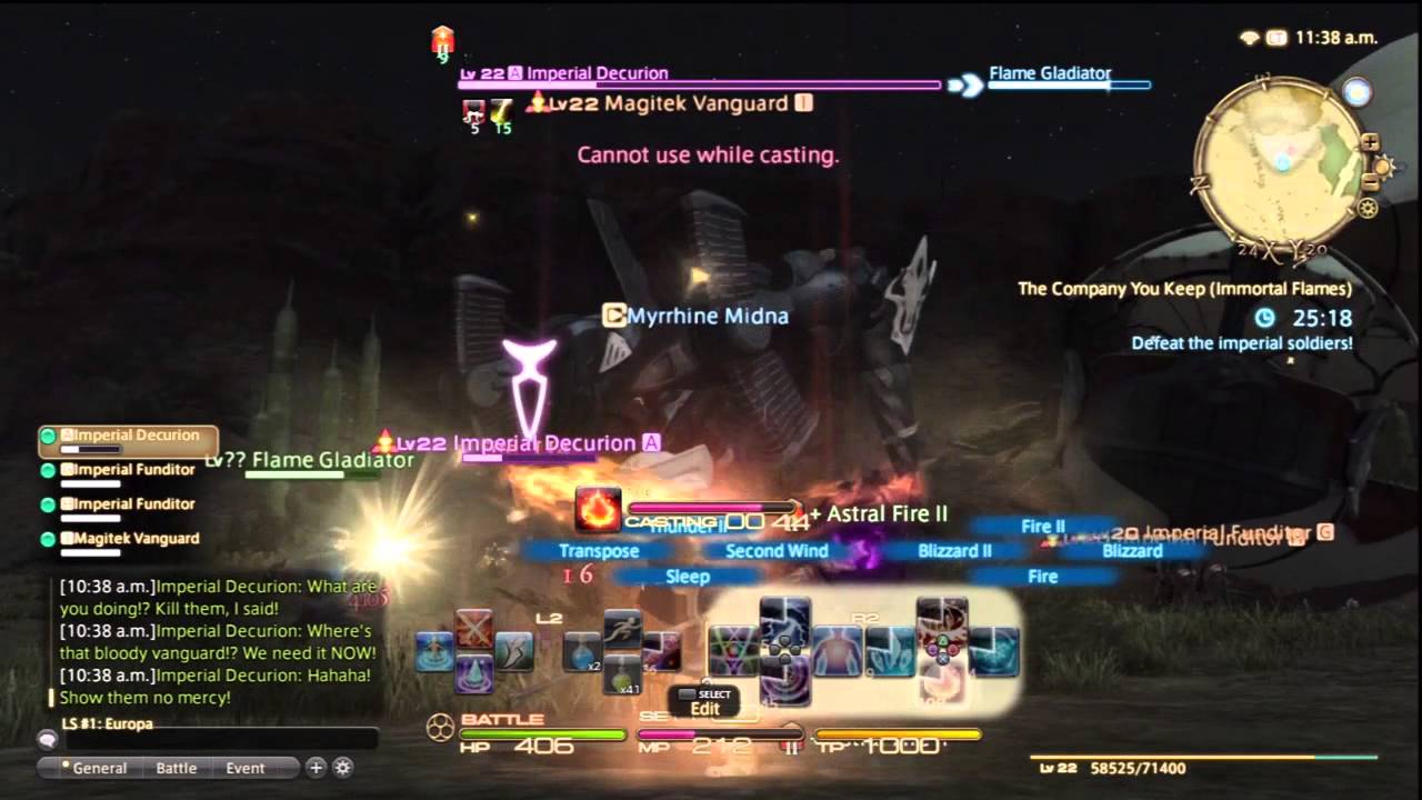 FFXIV: A Realm Reborn - Immortal Flames Grand Company Path