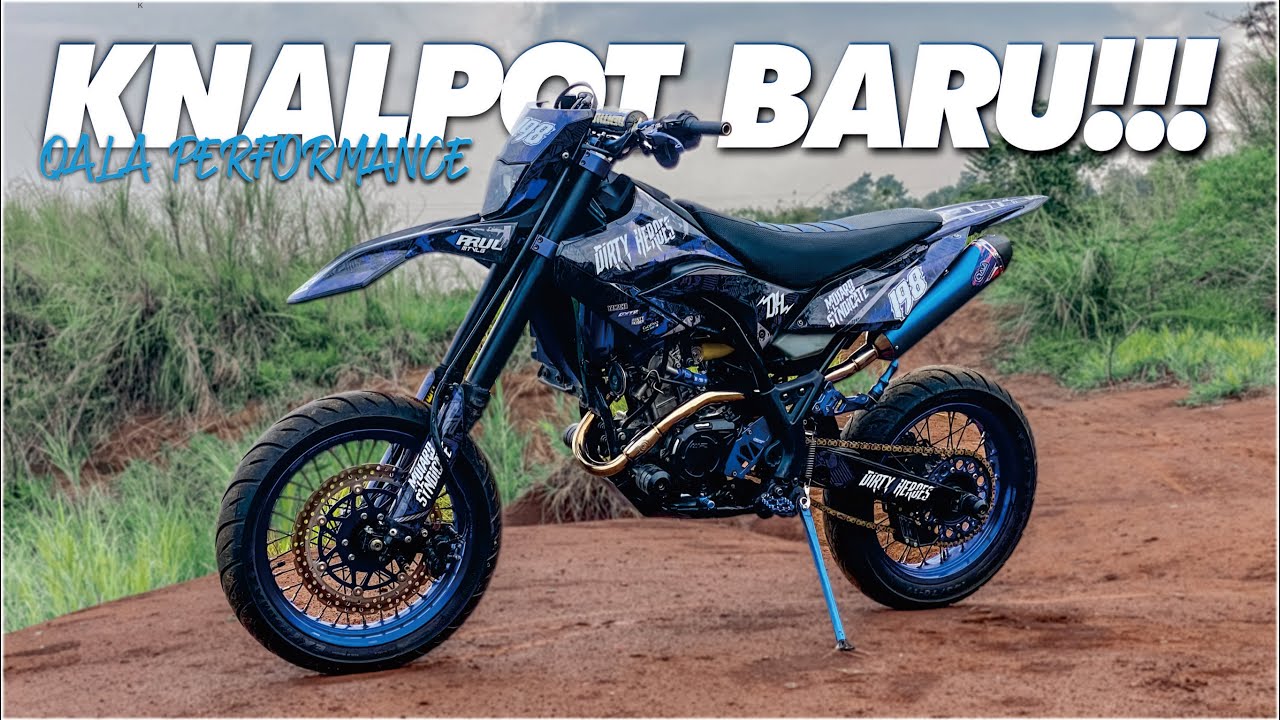 NYOBAIN KNALPOT BARU DARI QALA PERFORMANCE BUAT WR155R #wr155 #yamaha