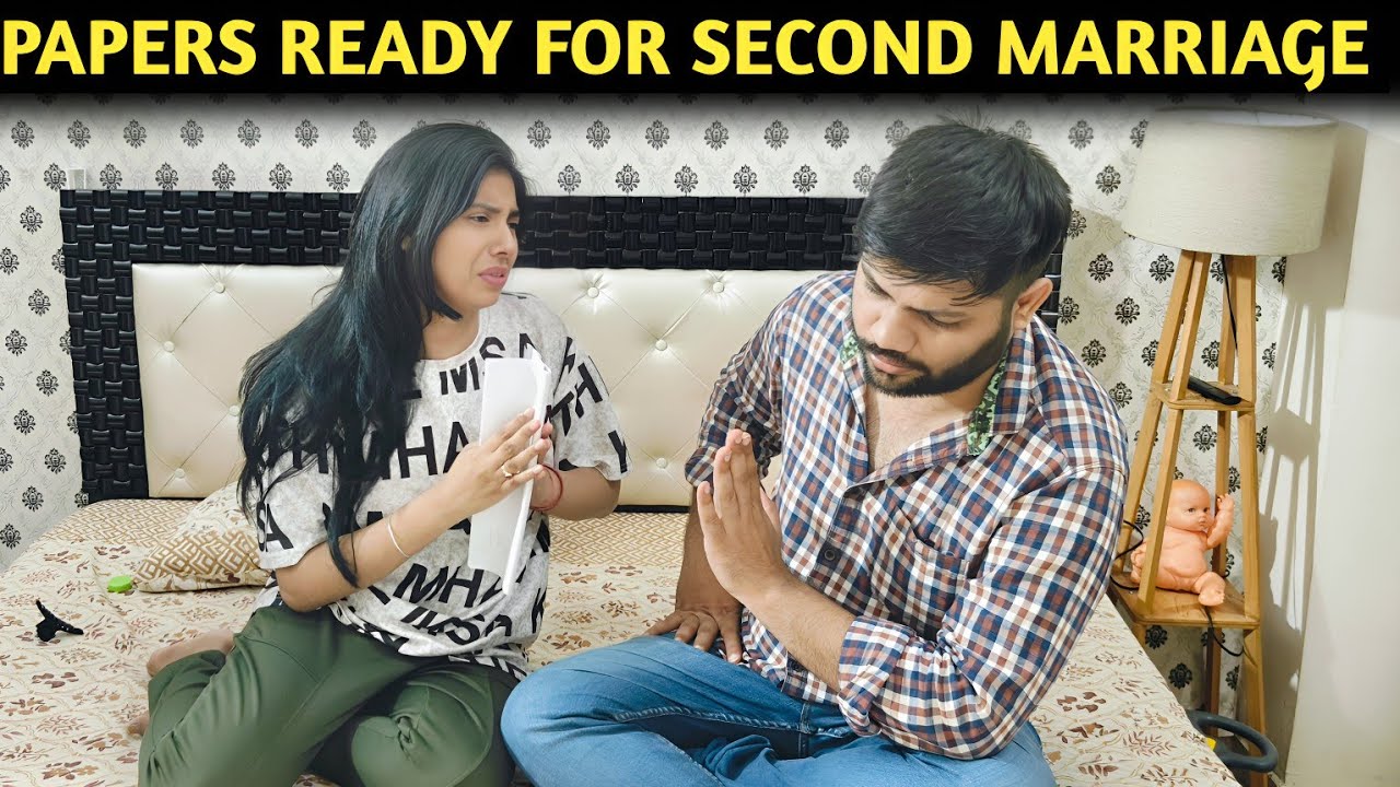 Taken NOC for second marriage || prank on wife || Divorce prank on wife ||