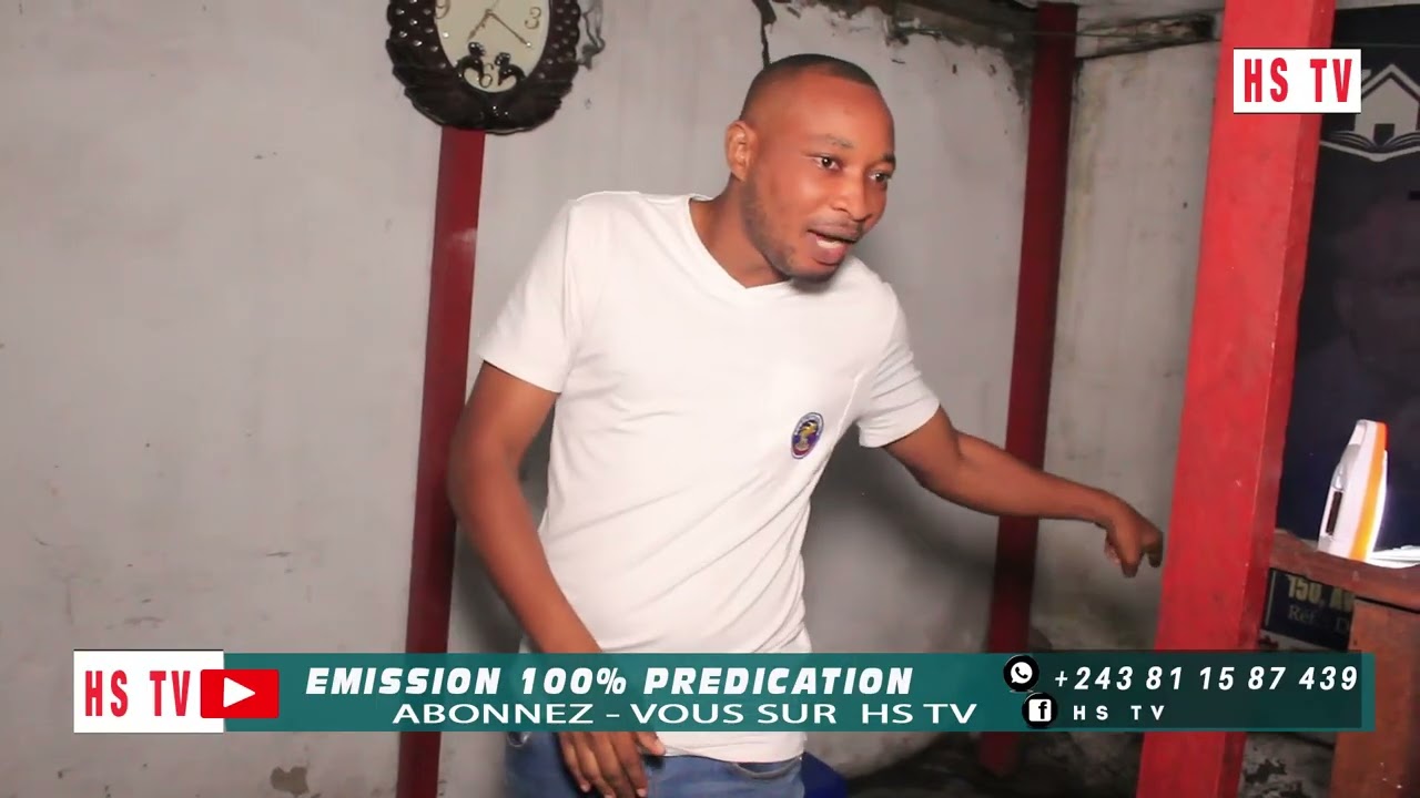 SUIVEZ 100% PRÉDICATION AVEC ( MS. DE PRIÈRE ) AVEC HD. HÉRITIER TSHONGO 