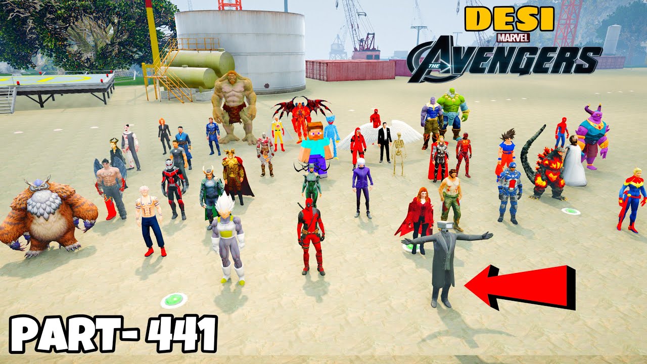 DESI Avengers Spreading Happiness Worldwide Through Kindness and Courage in GTA 5 | GTA V MODS#441