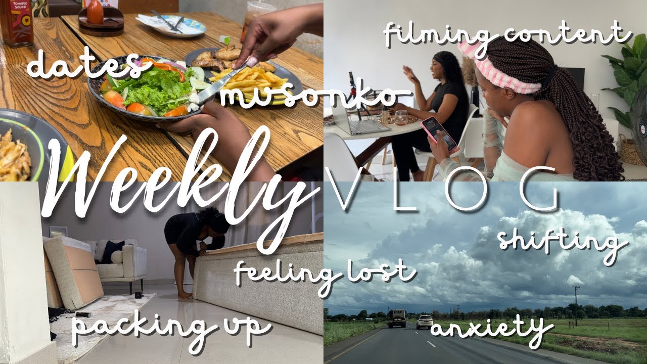 VLOG: Spend My Last Days in Lusaka With Me- Mad Anxiety • Packing • Shifting • NYE • Filming Content
