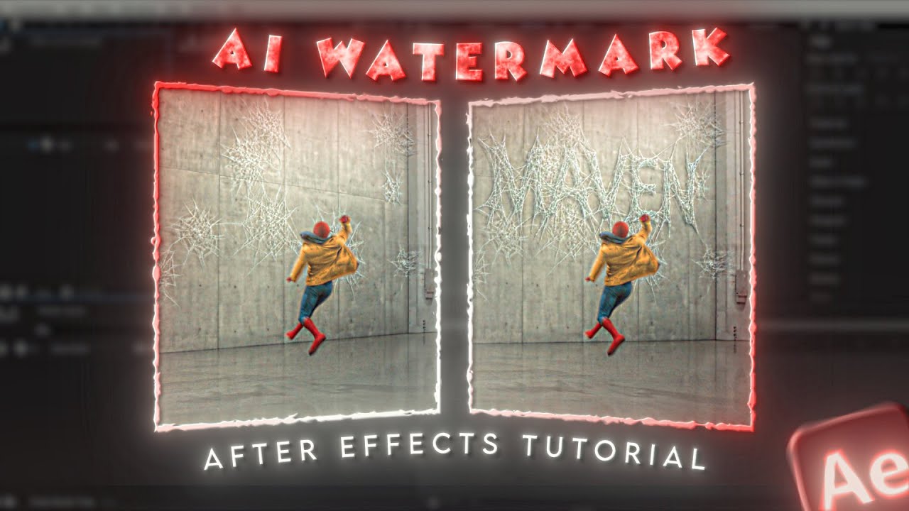 РУКОВОДСТВО ПО СОЗДАНИЮ ТРЕНДОВЫХ ВОДЯНЫХ ЗНАКОВ С ПОМОЩЬЮ ИИ | AFTER EFFECTS |