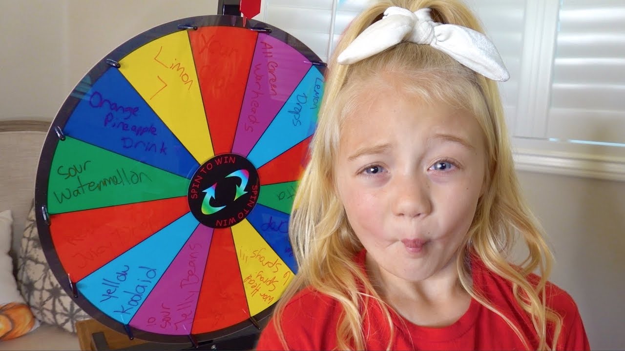 World's Most Sour Candy Spin Wheel Challenge!!!