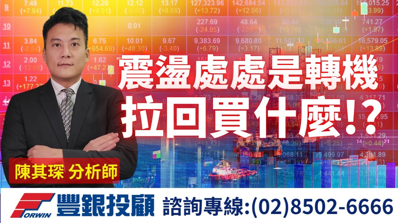 20260306 陳奇琛分析師｜震盪處處是轉機 !! 拉回買什麼 !? 新應材、誠美材、奇鋐、台塑化、波若威
