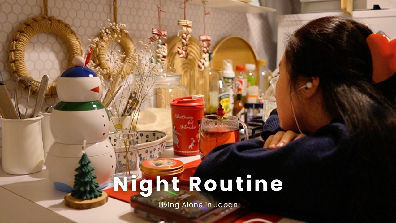 [ Night Routine ] Living Alone in Japan 🌙 30s Woman Talks About Her Dreams—Not “Someday”, But “Now”