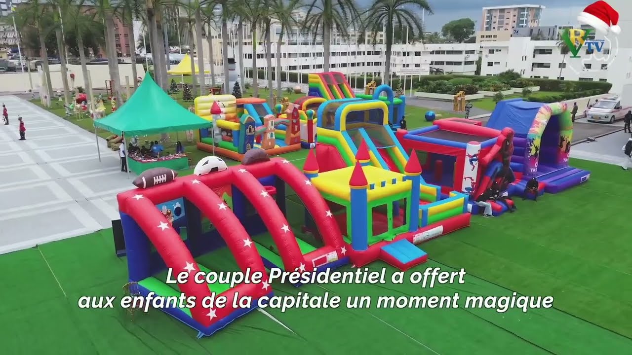 🇬🇦 No&euml;l &agrave; la Pr&eacute;sidence : quand 2 000 enfants vivent la magie du partage