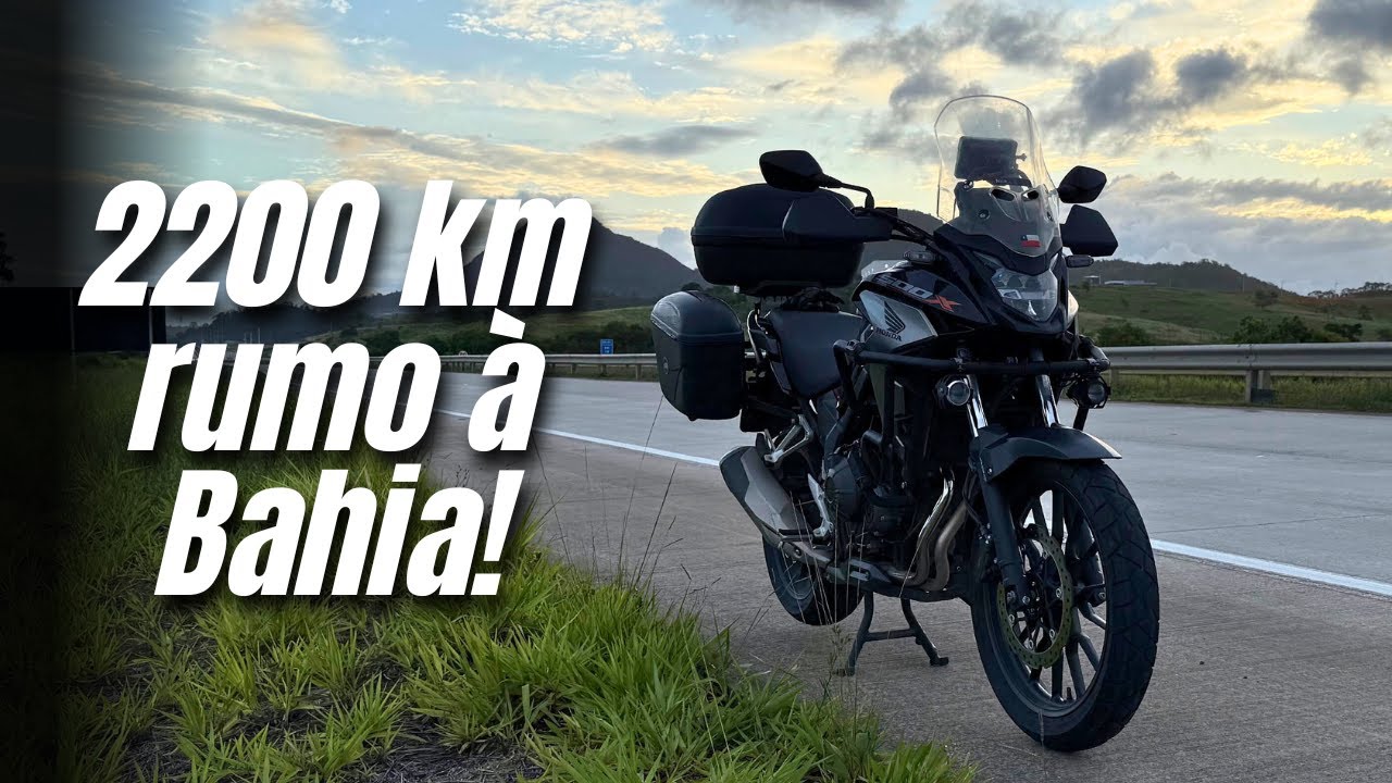 Viagem de CB500X p/ CHAPADA DIAMANTINA | Ep.1 Muito perrengue!