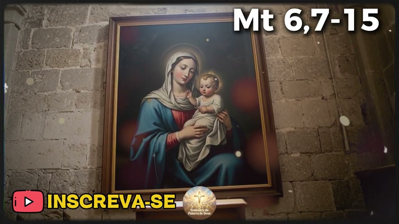 EVANGELHO DE HOJE - 24 DE FEVEREIRO | Mt 6,7-15 | PADRE REGINALDO MANZOTTI